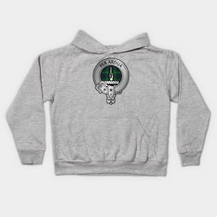 Clan MacIntyre Crest & Tartan Kids Hoodie